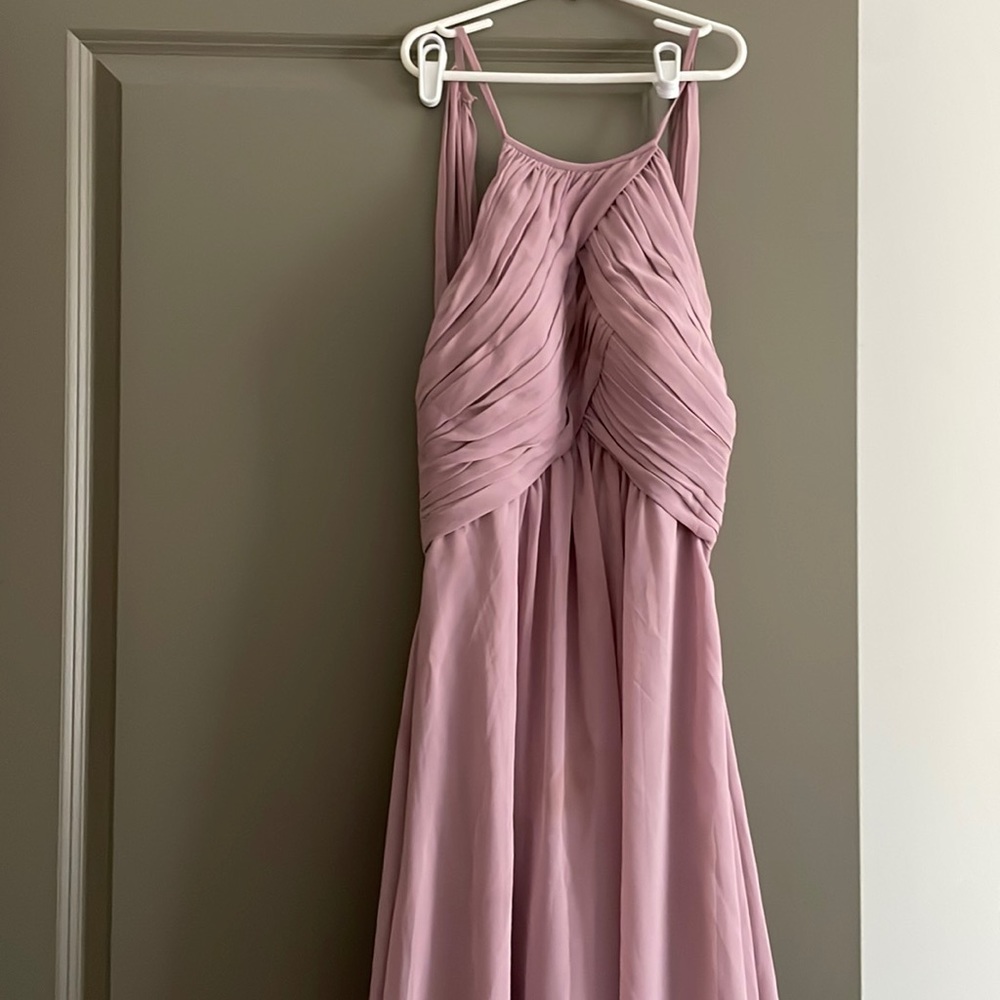 Morilee by madeline gardner desert rose maxi dress